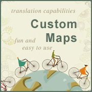 Custom Google maps and map design