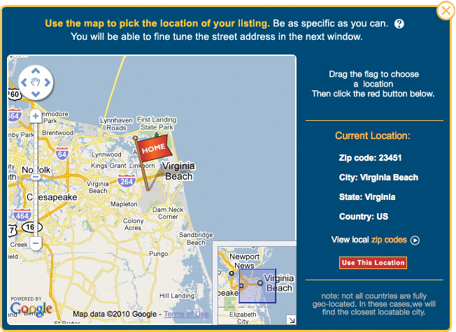 Maps of Local Activities and Events